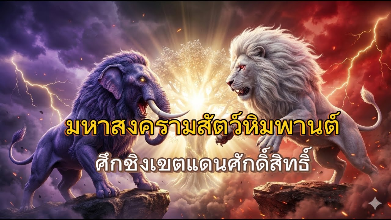 Part 1. มหาสงครามป่าหิมพานต์: คชสีห์ ปะทะ ไกรสรราชสีห์ | ศึกชิงเขตแดนศักดิ์สิทธิ์