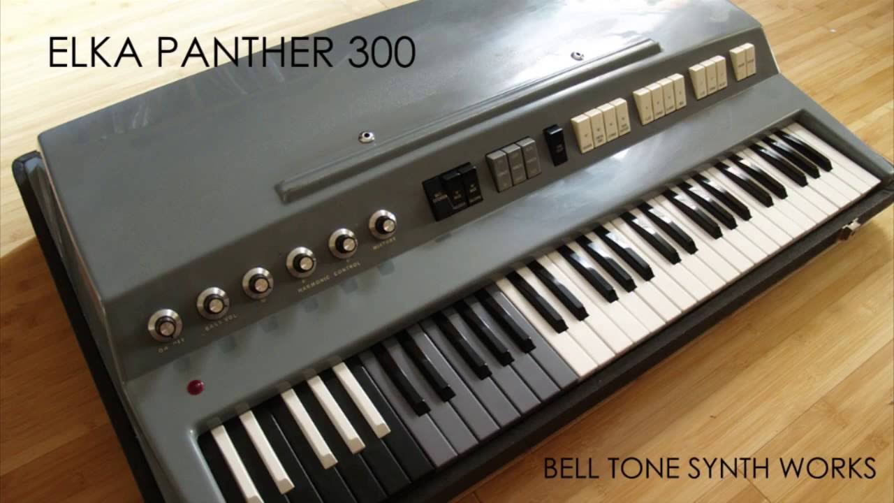 Elka Panther 300 Combo Organ Features Demonstration - Elka Capri