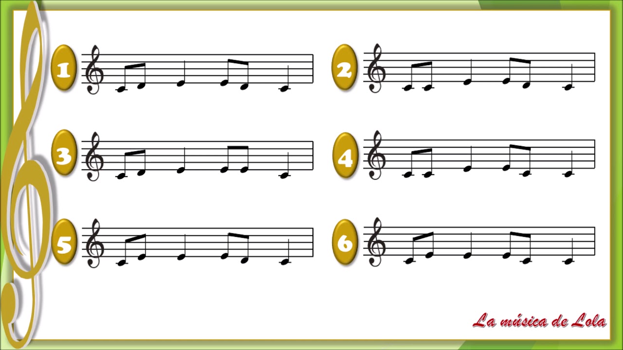 JUEGO MELÓDICO RÍTMICO 1:   DO RE MI