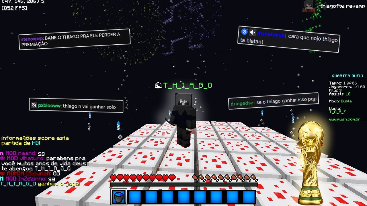 GANHEI O QUARTER QUELL + PROVANDO QUE SOU LEGIT
