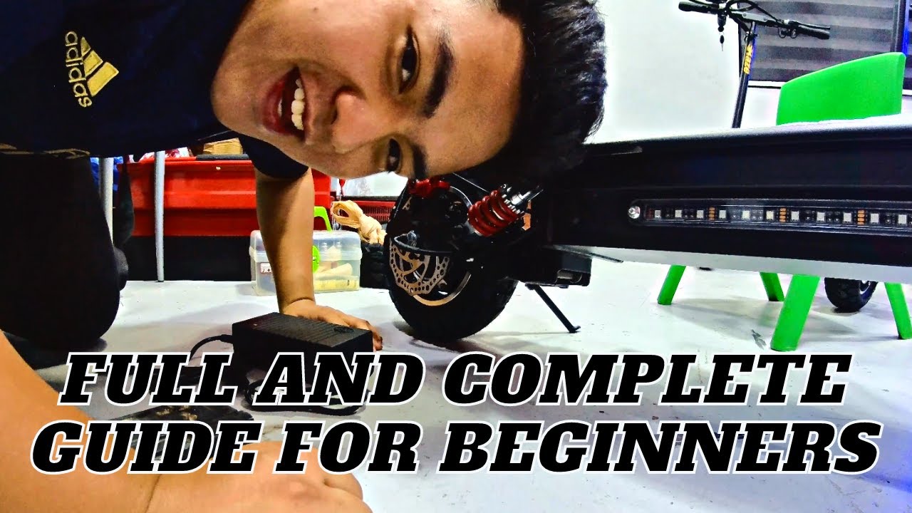 FULL AND COMPLETE GUIDE ON USING AN ELECTRIC SCOOTER FOR BEGINNERS