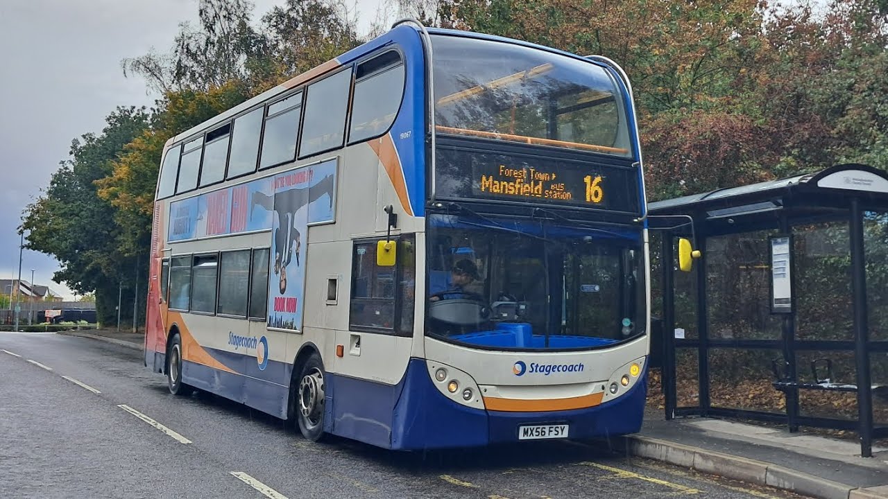 *Beast* 19067 MX56 FSY ADL E400 Trident on the 16 | Stagecoach East Midlands