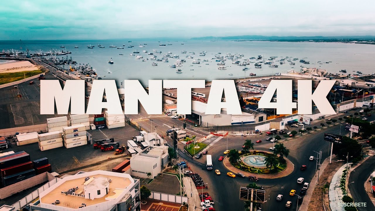 🔴 Conoce MANTA  y sus PLAYAS cercanas 4k
