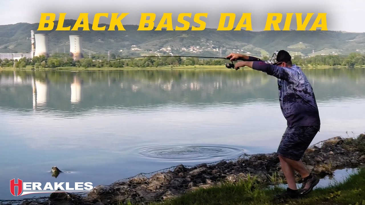 BLACK BASS DA RIVA - TECNICHE DI PESCA A PIETRAFITTA