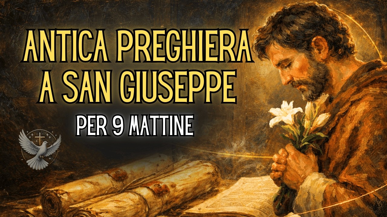 Marzo con San Giuseppe – Preghiera Antica di Affidamento e Protezione (da recitare per 9 mattine)