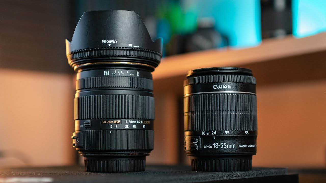 Sigma 17-50mm f/2.8 vs Canon 18-55mm f/3.5-5.6