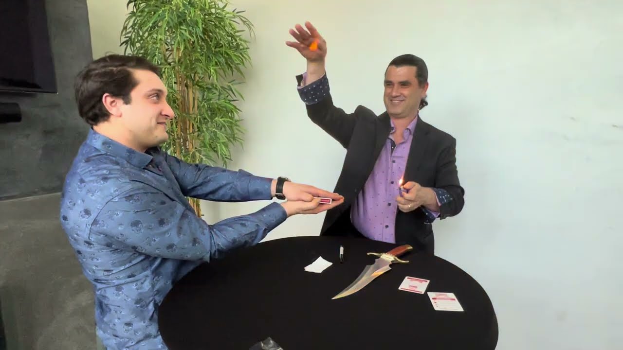 Most Dangerous Card Trick....Ever.  - Ken Salaz