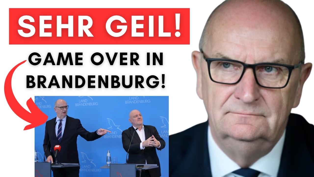 Woidke verk&uuml;ndet Aus der SPD+BSW Regierung & fl&uuml;chtet aus dem Land!