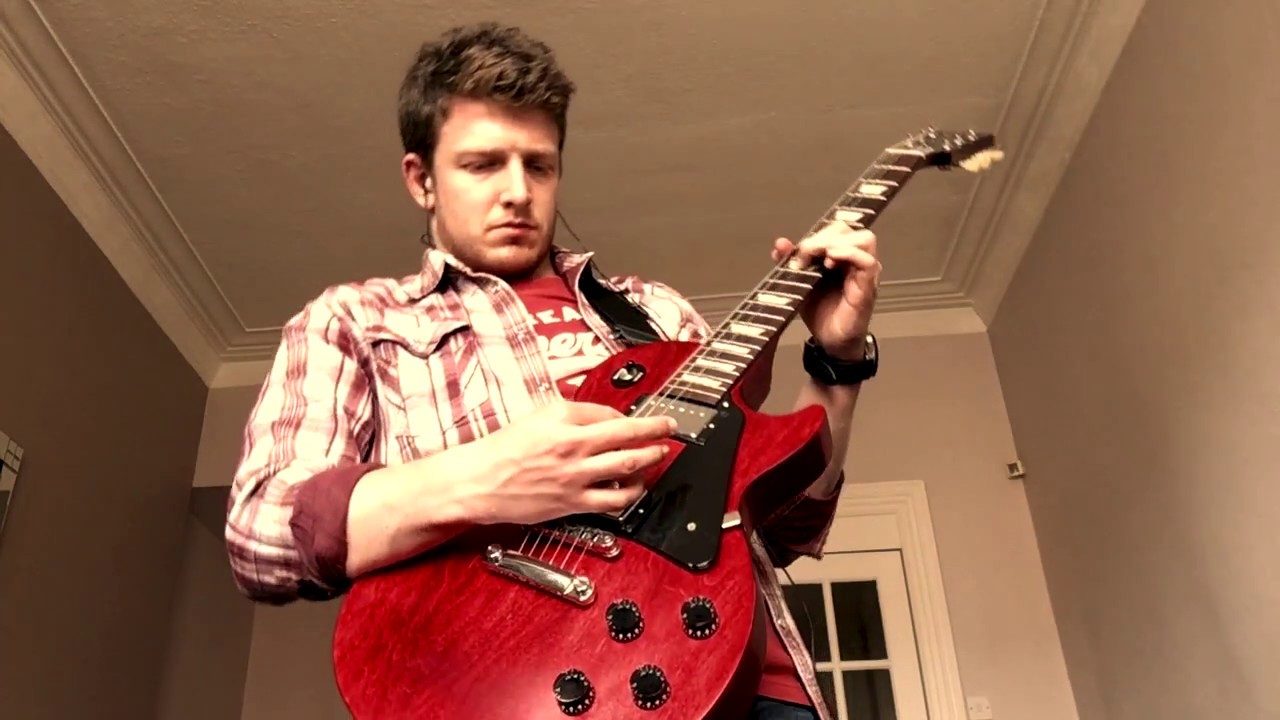FM-84 - Goodbye (feat. Clive Farrington) Guitar Improv