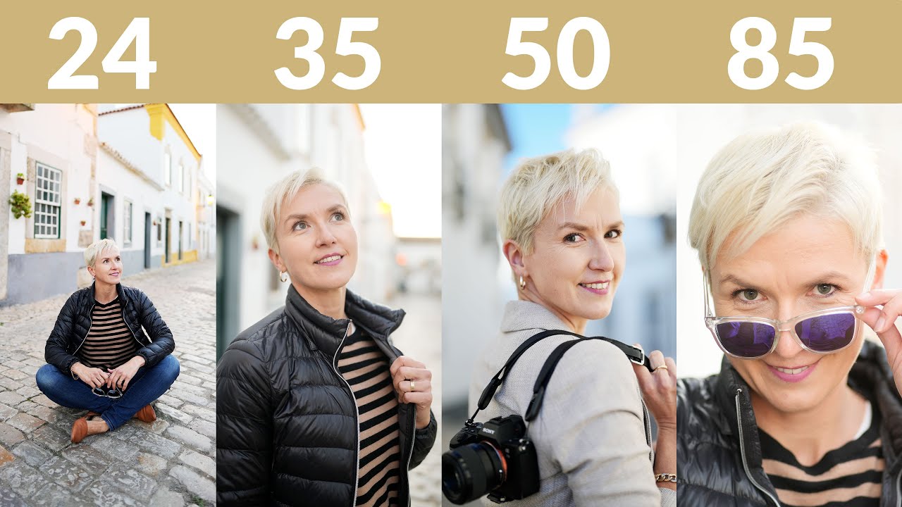 Najlepsza ogniskowa do portretu? 85 vs 24, 35, 50 mm