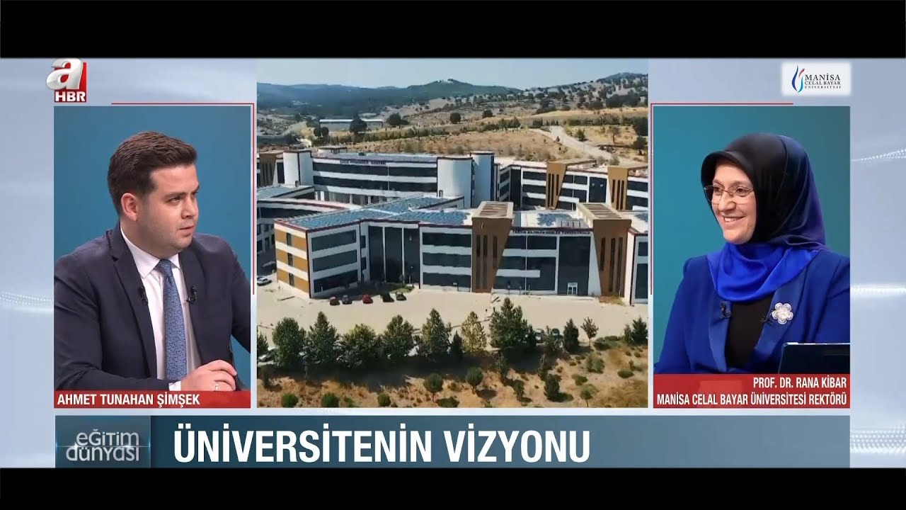 Rektörümüz Prof. Dr. Rana Kibar, A Haber ‘Eğitim Dünyası’ programında yol gösterici mesajlar verdi