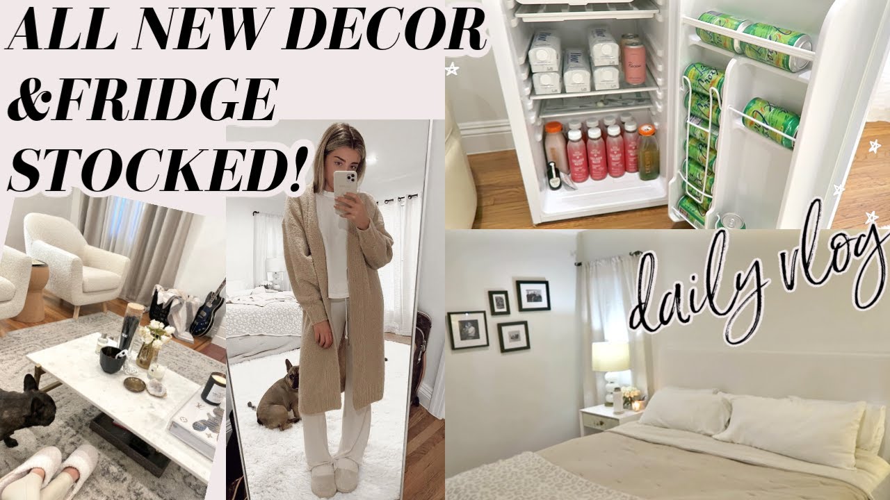 Updated HOUSE TOUR & What's In My Fridges! Stay Home #WithMe