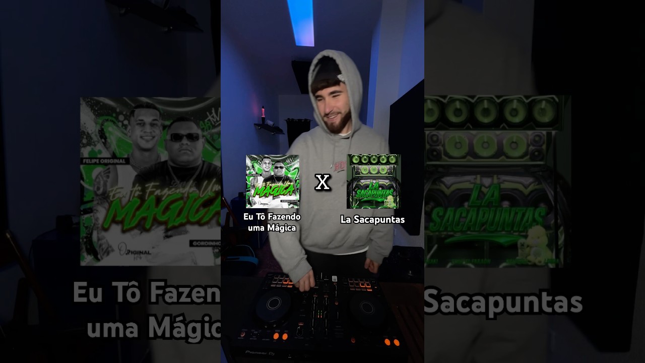 Eu Tô Fazendo uma Mágica x La Sacapuntas. Si te ha gustado sigueme para mas mezclas 🩵