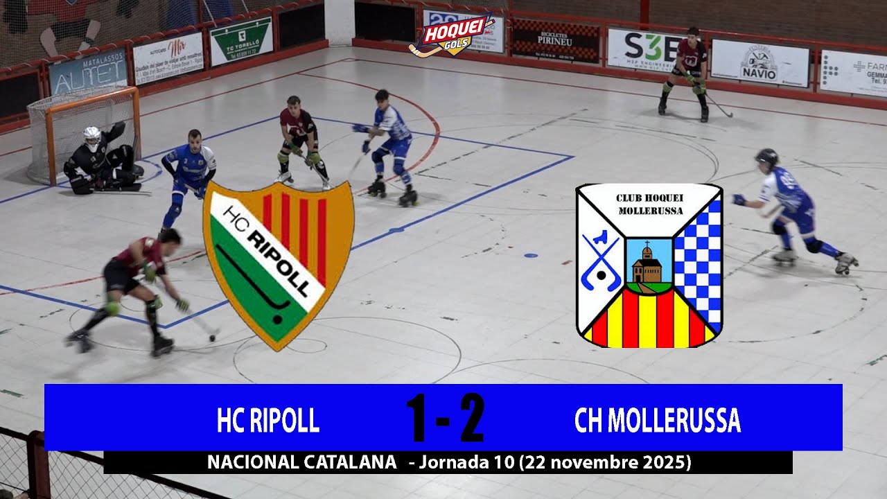 Resum HC RIPOLL 1 - 2 CH MOLLERUSSA (22 novembre 2025)