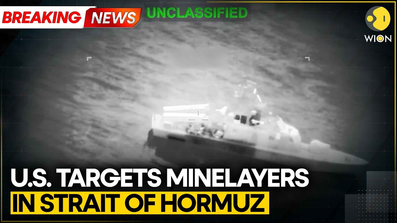 US-Iran War: US Says It Destroyed 16 Iranian Mine-Laying Boats In Strait Of Hormuz | WION