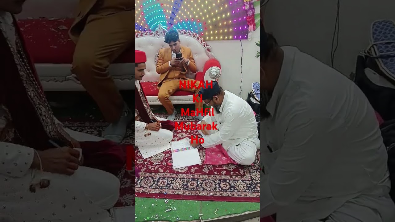 #Mahfile #Nikah