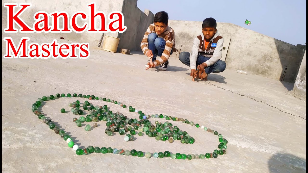 Kanche kaise khelte hain | कंचा खेलना सीखें | Village Games kanche | goli game | bante | marble game
