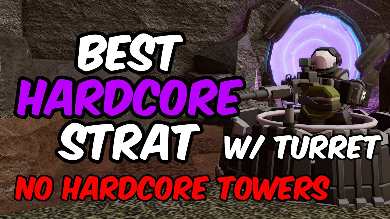 THIS NEW STRAT FOR SOLO HARDCORE IS INSANE! | Tower Defense Simulator | ROBLOX