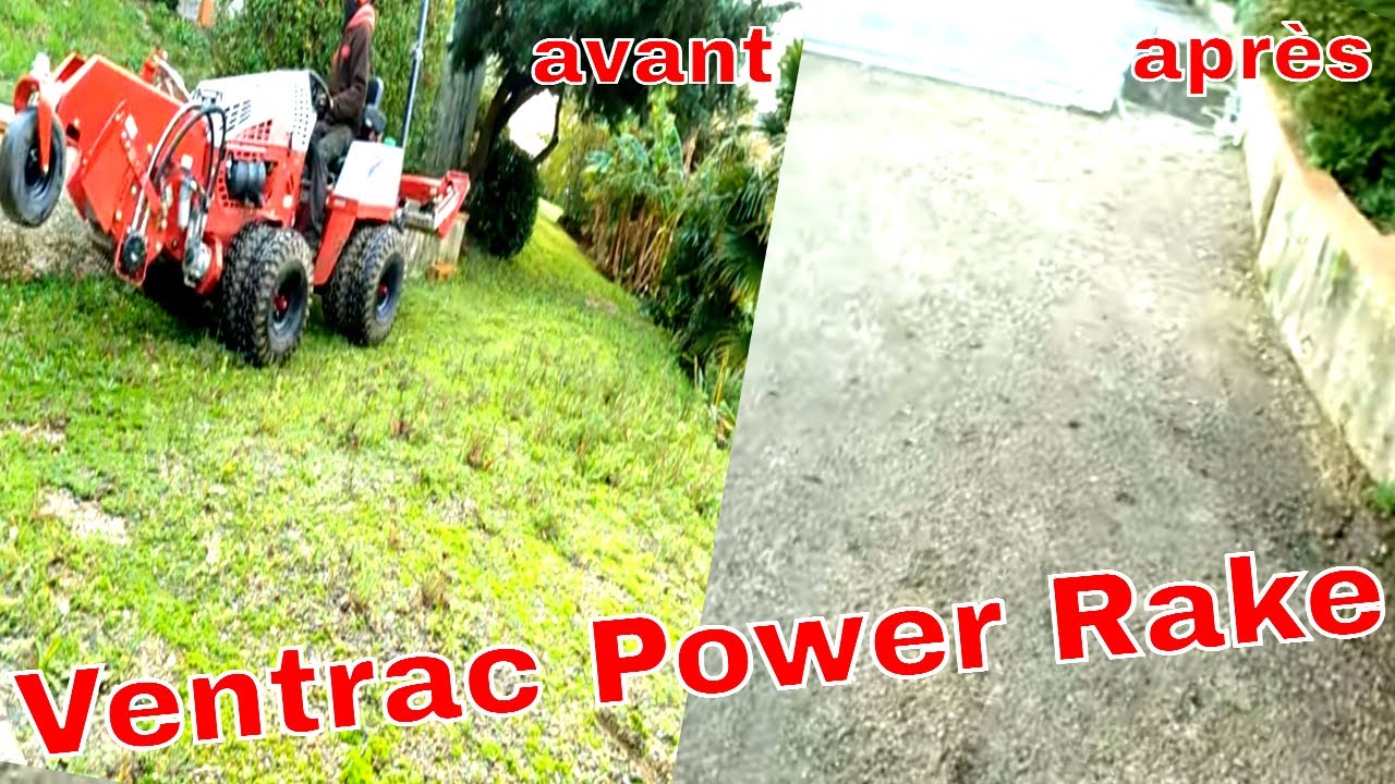 1er Chantier: Power Rake, ça se passe pas toujours comme on veut !