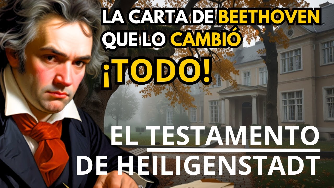 ✅LA CARTA DE BEETHOVEN QUE LO CAMBIÓ TODO, EL TESTAMENTO DE HEILIGENSTADT✅ #beethoven #musicaclasica