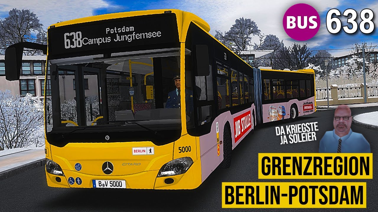 OMSI 2: Grenzregion BERLIN-POTSDAM - Linie 638 im BVG C2! #368 | PxlKiing