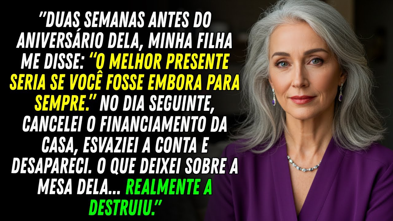 No aniversário da minha filha, ela gritou: “vá embora para sempre — então eu desapareci