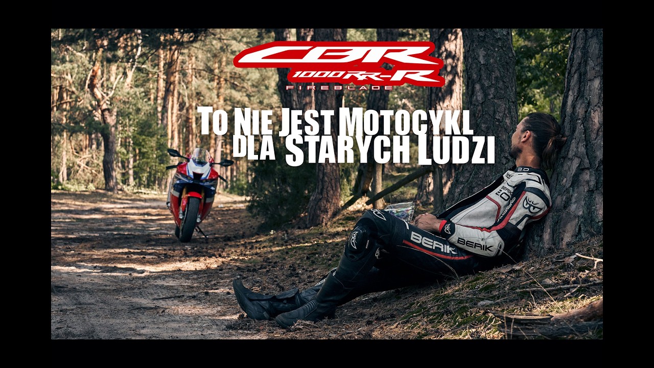 To nie jest motocykl dla starych ludzi - Honda CBR 1000 RR R  SP FireBlade 2024