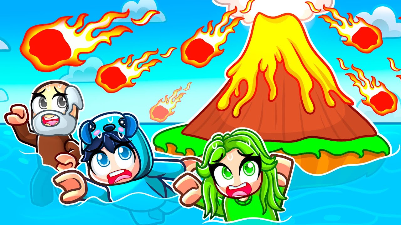 Surviving 1,999,101 NATURAL DISASTERS in Roblox!