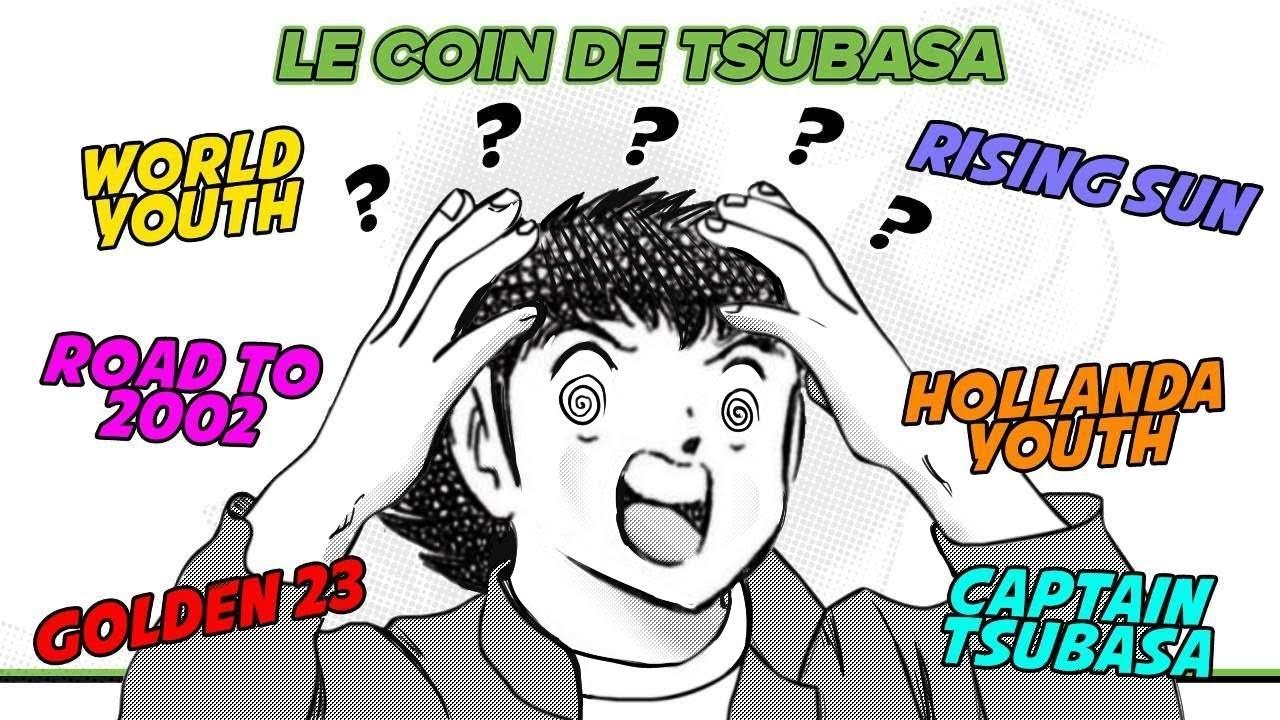 Guide de lecture du manga Captain Tsubasa (World Youth, Road To 2002, Golden-23, Rising Sun...)