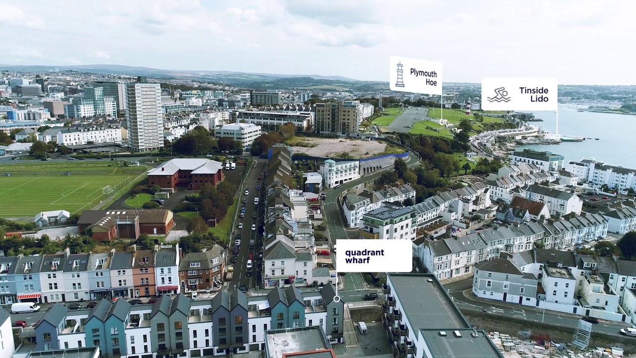 Quadrant Wharf, Millbay, Plymouth - A selection of 1, 2 & 3 Bedroom Homes in a Waterside Setting