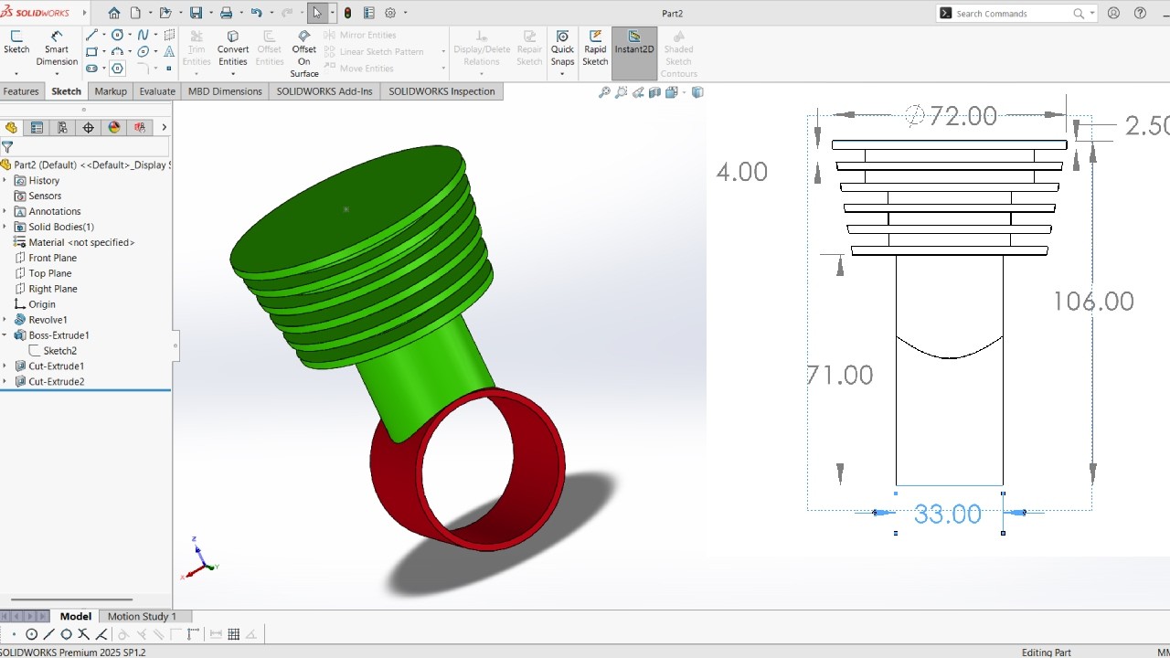 Solidworks Practice / 3D Design