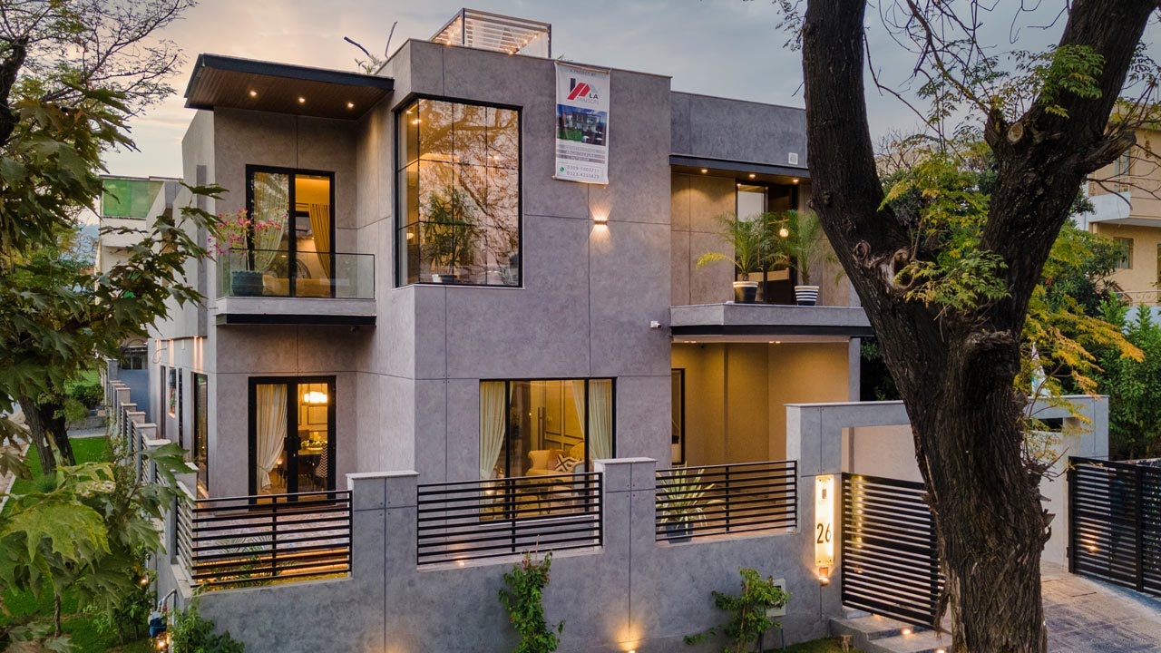 Luxury House in Sector F6, Islamabad - Pakistan by La Maison | 5 BD | 6 BA