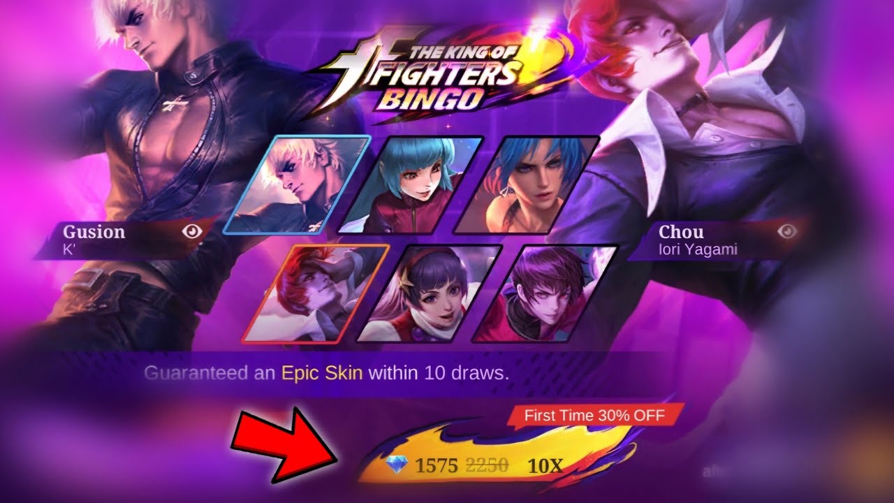 let's get all the KOF skins...