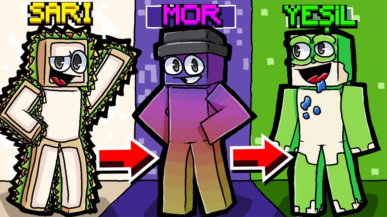 RENGİNE DOKUNURSAN ÖLERSİN! - Minecraft