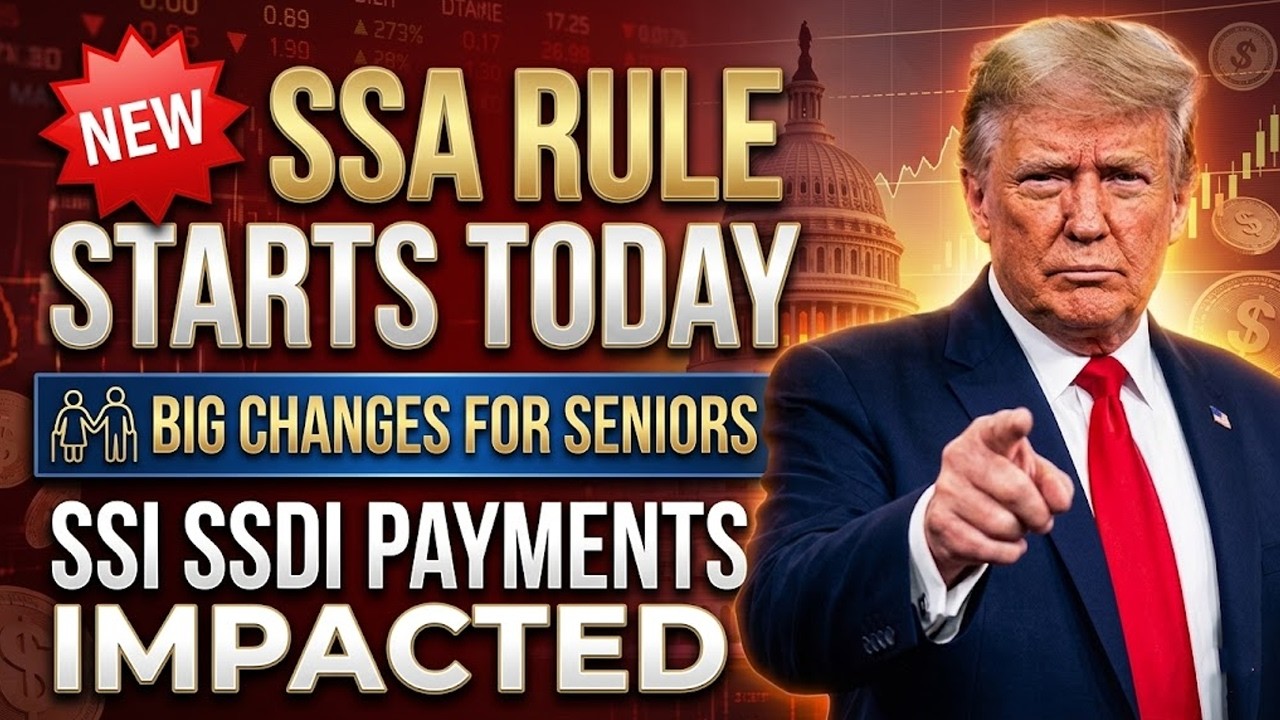 SSA Rule Change Starts Today (2026) &mdash; Major Update for SSI, SSDI & Social Security Seniors