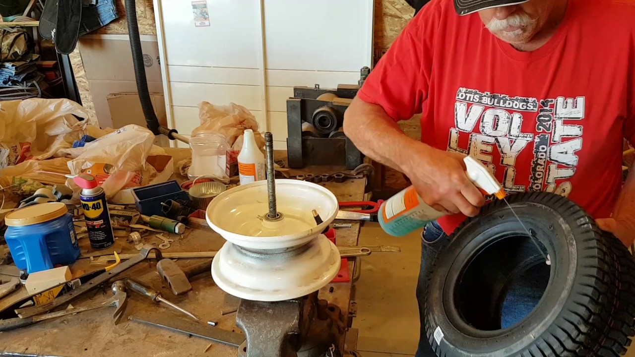 Harbor Freight mini tire machine