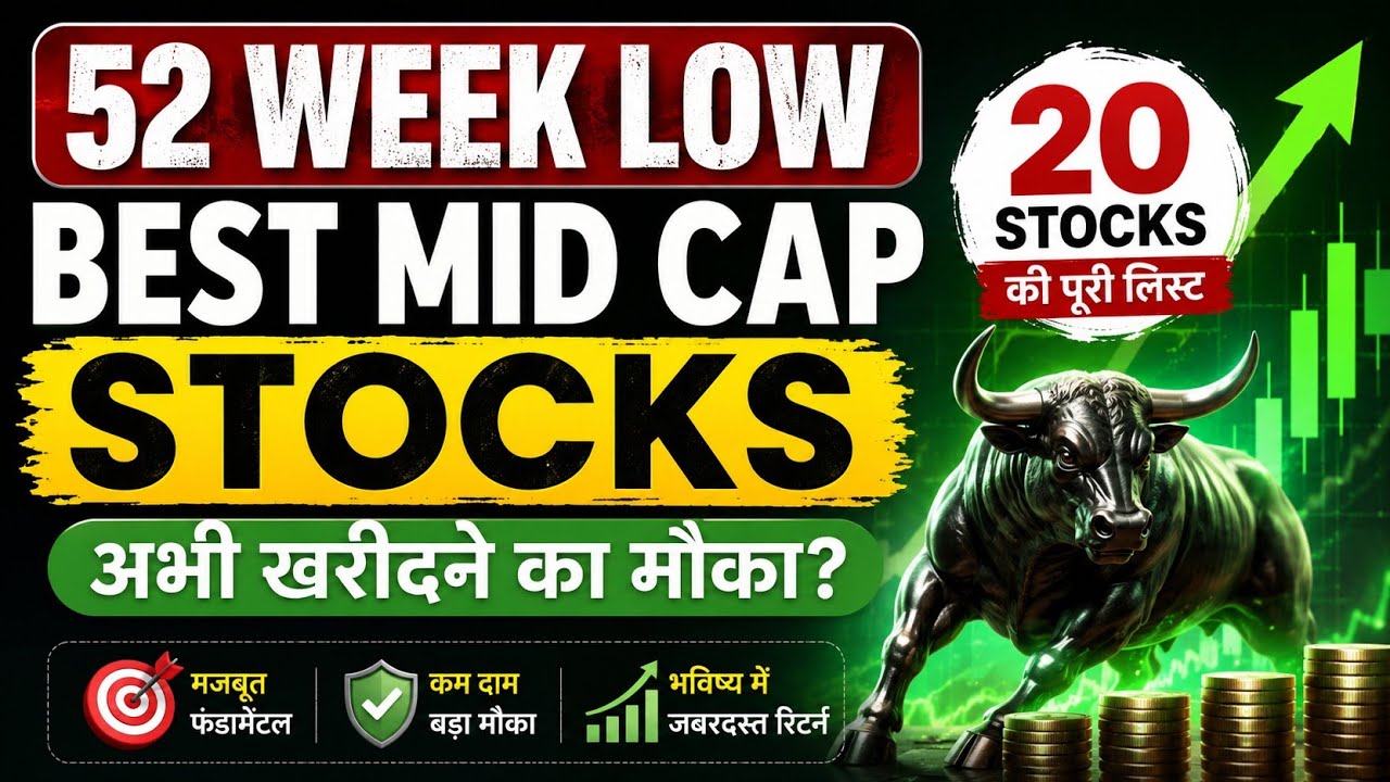 52-Week Low Best Stocks to Buy Now 2026 | Strong Fundamental Stocks for Long Term | Share Market 