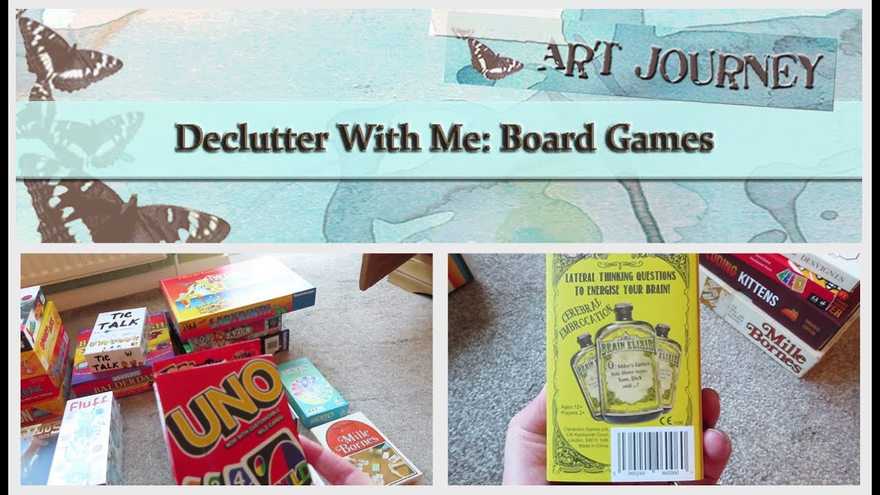 2022 Declutter With Me - Part 2 - Board Games