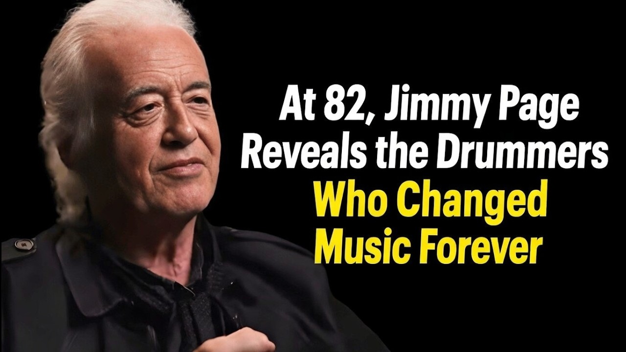 At 82, Jimmy Page Reveals the Drummers Who Changed Music Forever