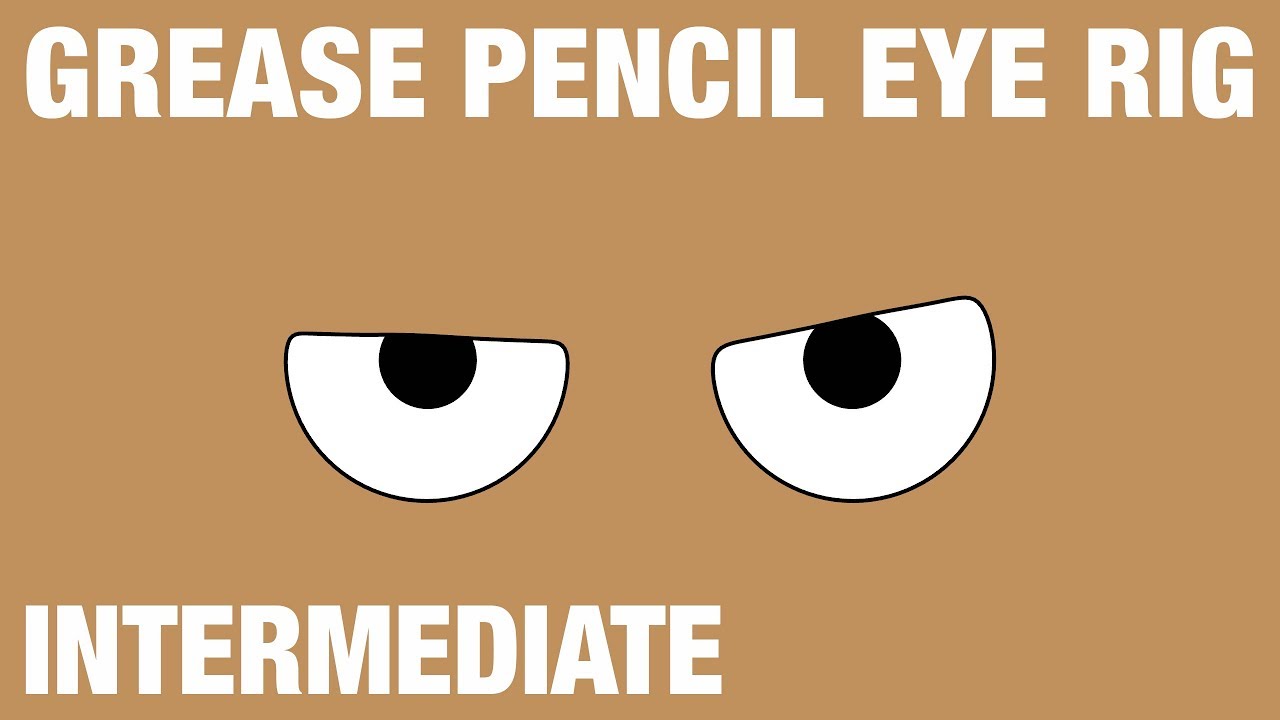 Grease Pencil Eye Rig - Intermediate Blender Tutorial