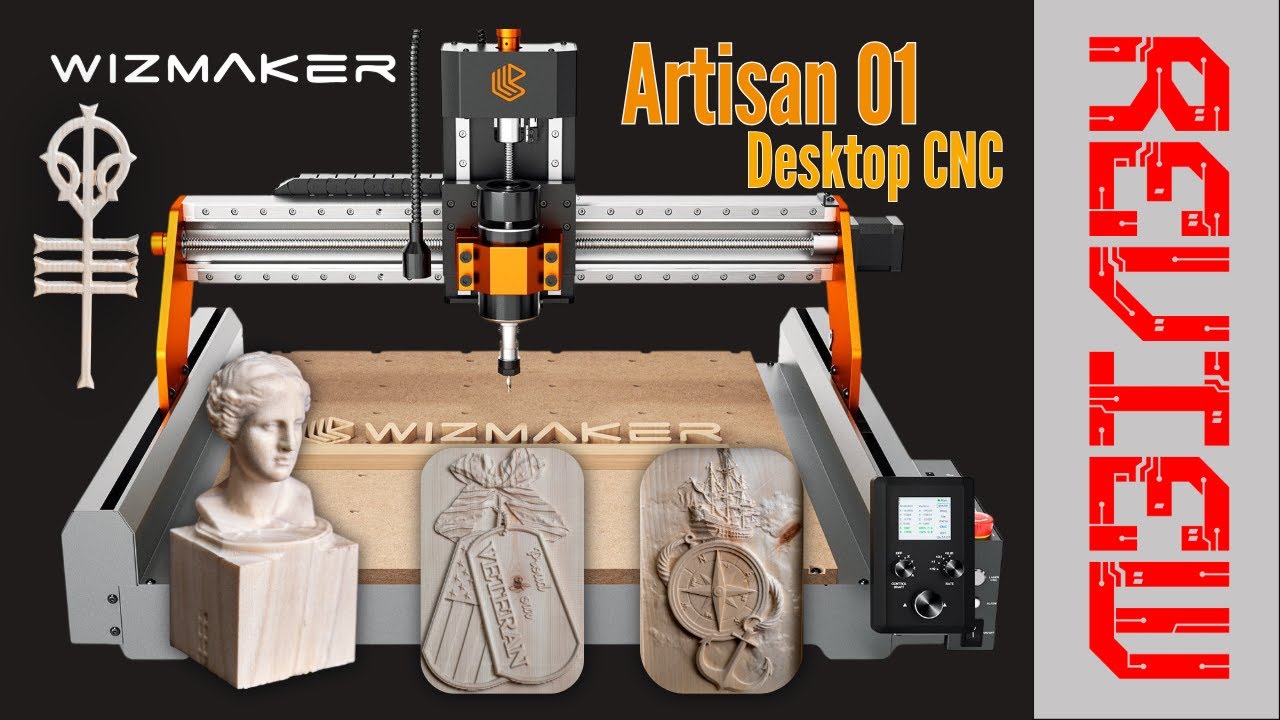 Recenzja WizMaker Artisan 01 &ndash; komputer stacjonarny CNC z obsługą 4 osi