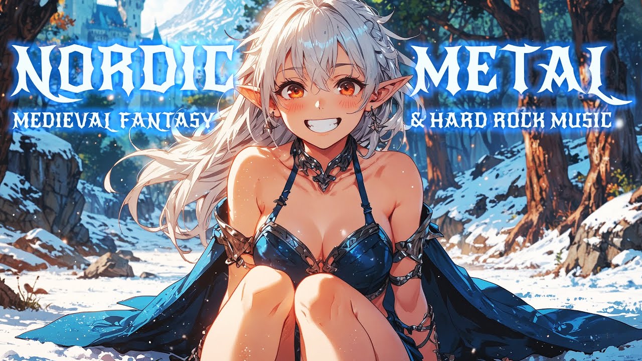 🔥 Nordic Fantasy Metal & Rock | 2-Hour Medieval Adventure for Gaming, Work & Workouts 🍖⚔️