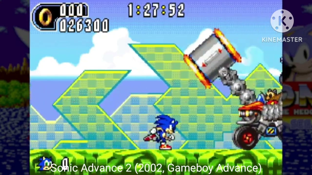 Evolution of Sonic the Hedgehog Game over screens (1991 - 2024)