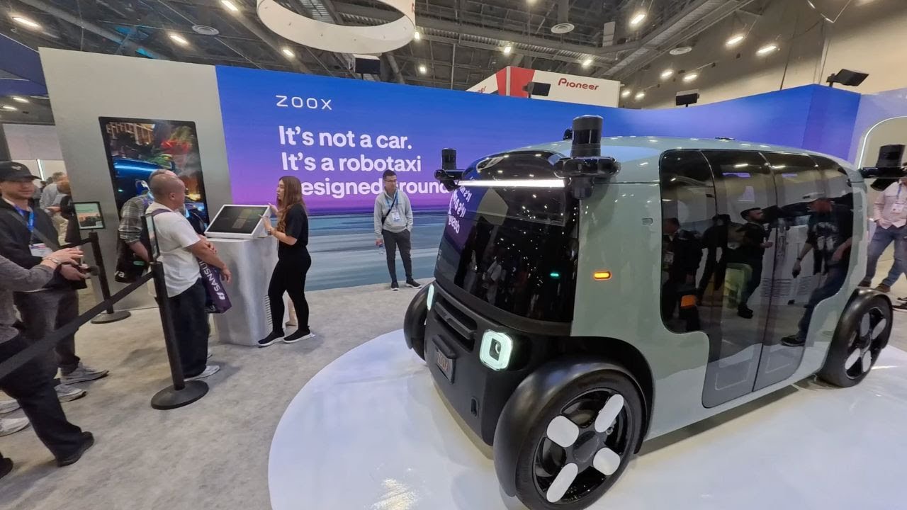 Waymo vs Zoox A Silent Walkaround of Two Robotaxi Visions