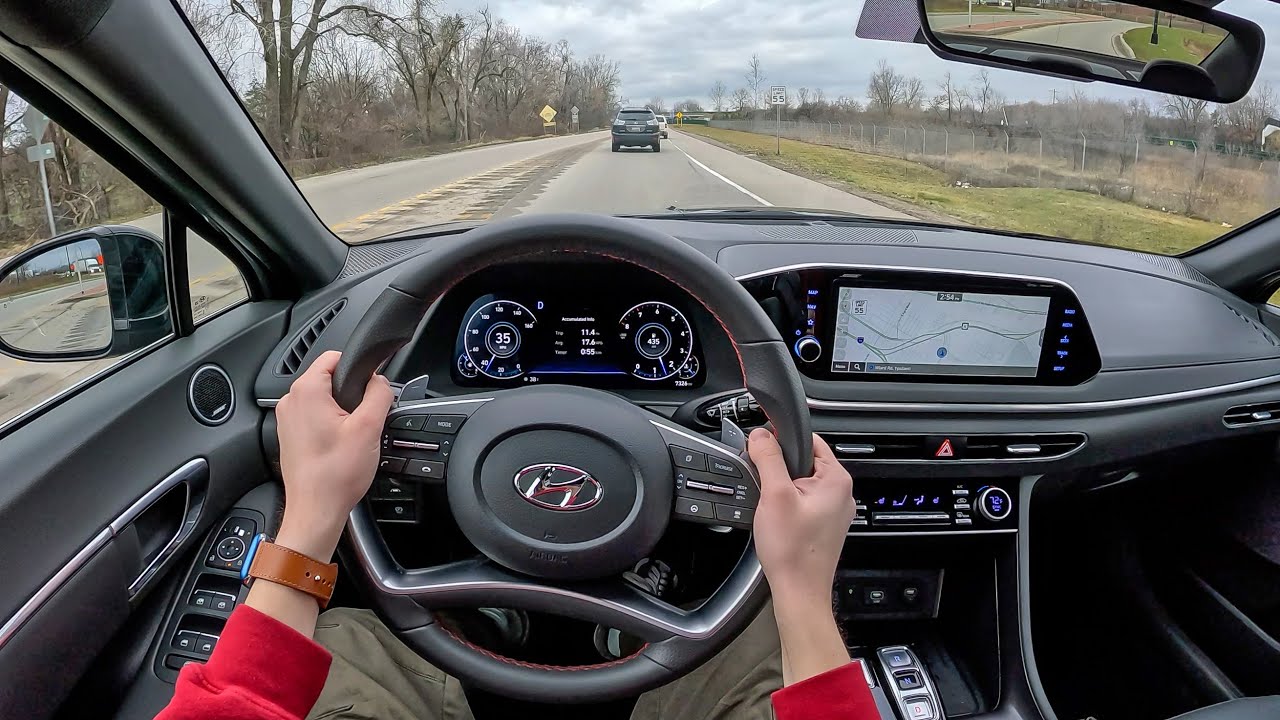 2023 Hyundai Sonata SEL Plus - POV Test Drive (Binaural Audio)