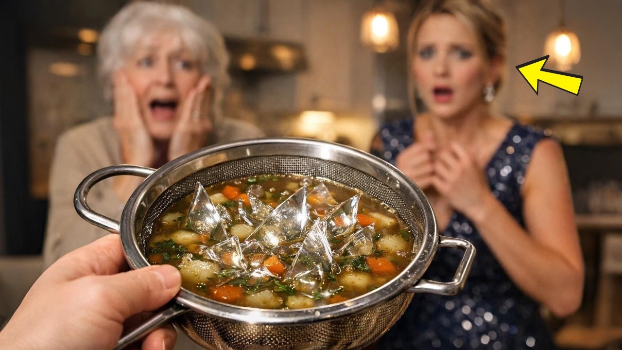 La nuera los humilló por comprar una choza vieja pero al limpiar la sopa encontró el vidrio oculto