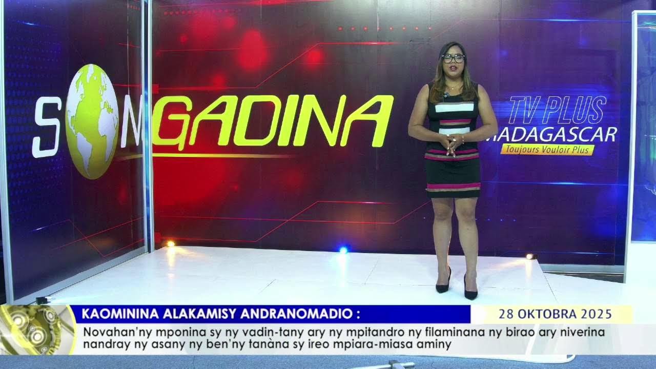NY VAOVAO LIVE DU 28 OCTOBRE 2025 BY TV PLUS MADAGASCAR