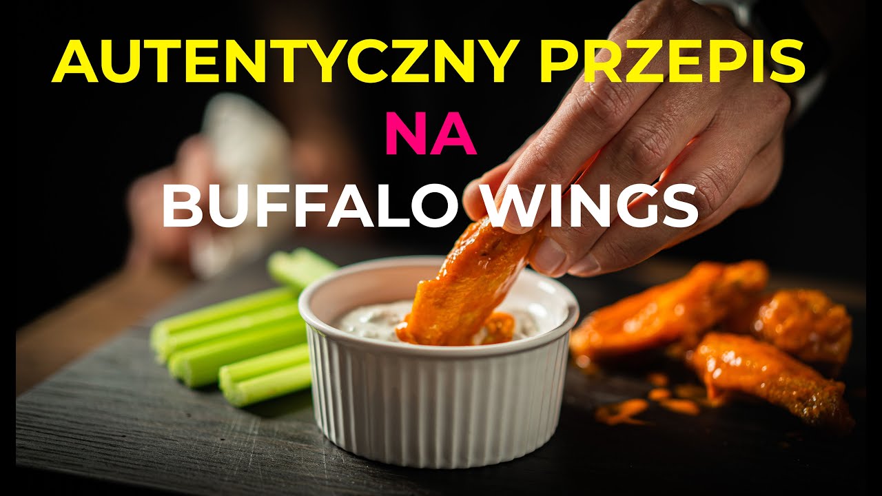 Autentyczny przepis na Buffalo Wings - pikantne skrzydełka z USA.