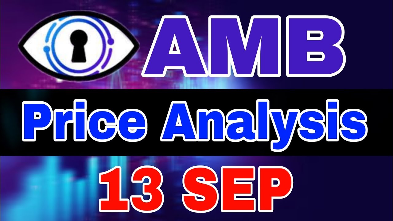 Ambrosus Prediction! AMB Price Prediction Analysis! AMB Coin Today Update