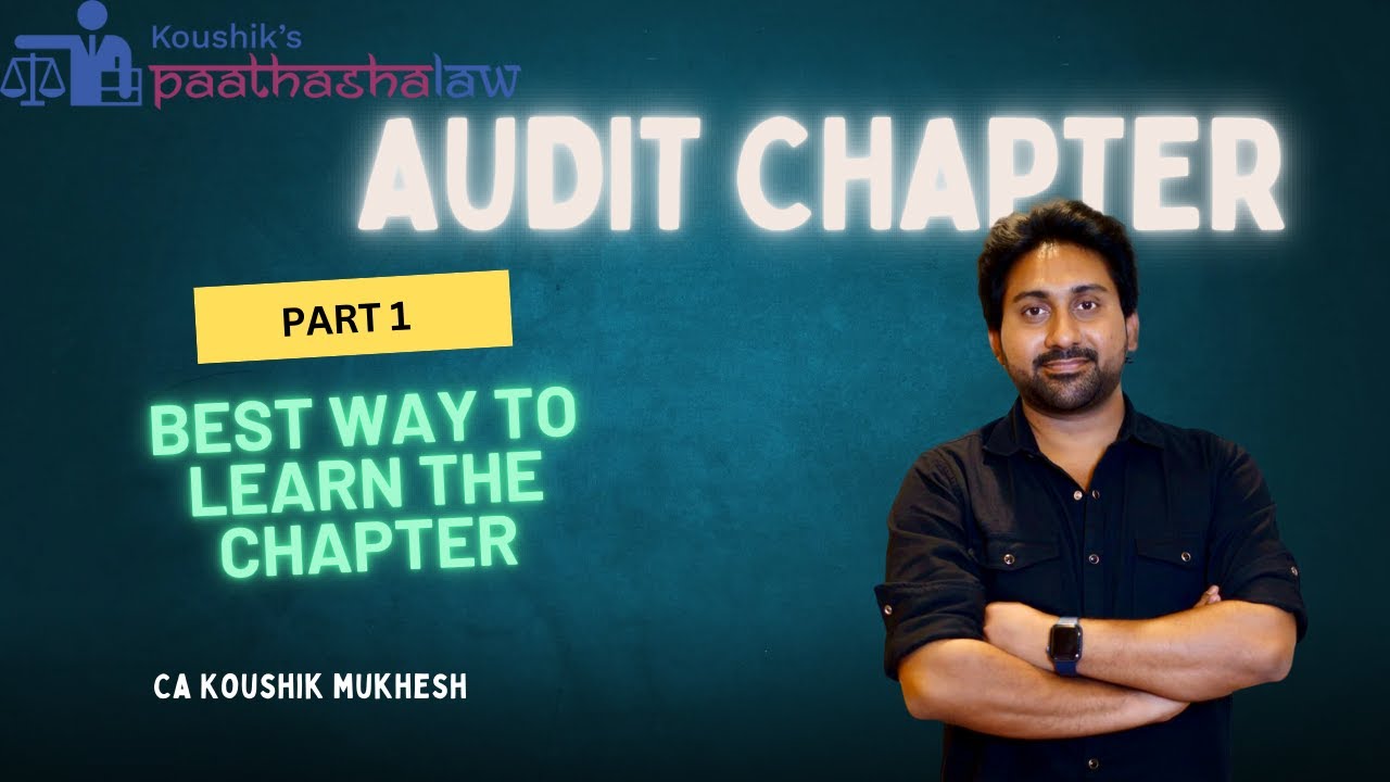 CA INTER AUDIT CHAPTER CA 2013 #castudents #cainterfm #cainter #ksacademy #motivation